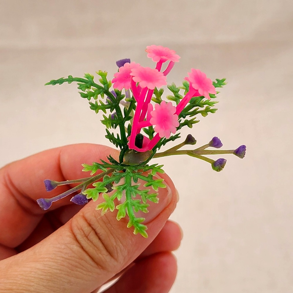 Vintage Barbie Bride Bouquet Tracy Wedding Flowers  1982 #4103 Replacement Part